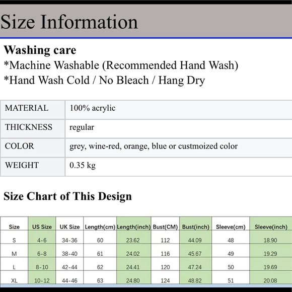 GRACEY’S // Color Block Oversized Pullover Sweater - Picture 4 of 4